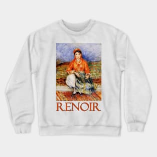 Algerian Girl by Pierre Auguste Renoir Crewneck Sweatshirt